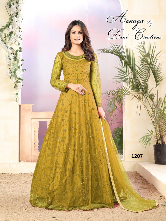 Aanaya Vol 112 Heavy Designer Wear Wholesale Wedding Wear Anarkali Long Suits